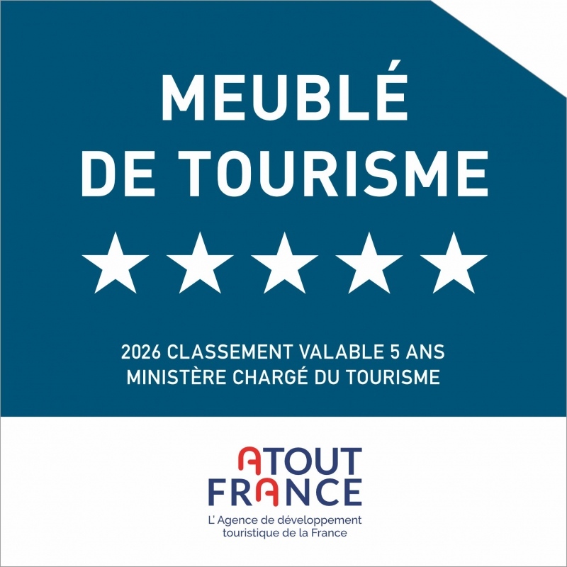 Logo Meublé de Tourisme 5 étoiles